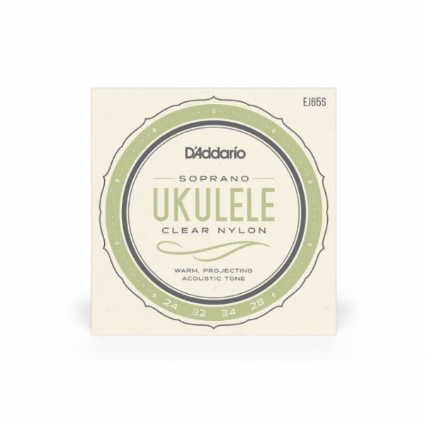 Nouvel Arrivage D‘addario EJ65S Pro Arte UKULELE Custom Extruded Soprano - jeu de 4 cordes