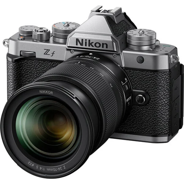 Nikon Zf (Silver) avec 24-70mm f/4 – Kit Appareil Photo Meilleure Vente