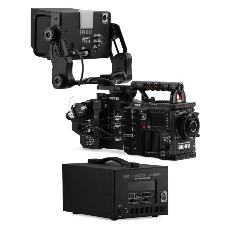 Must-Have RED V-RAPTOR XL 8K S35 – Cine-Broadcast Pack​ (Half Rack)