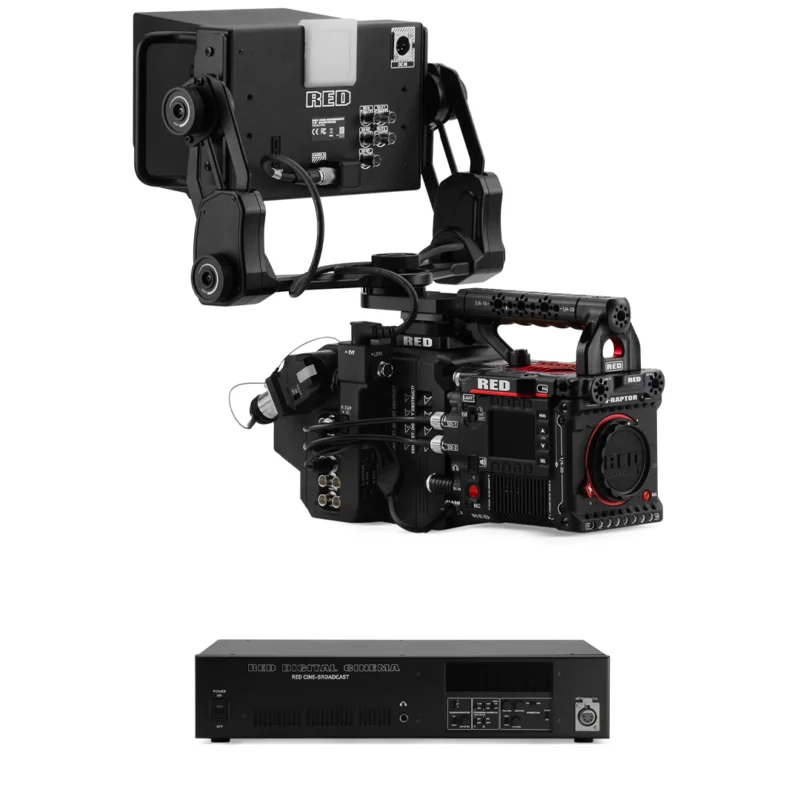 RED V-RAPTOR 8K S35 – Cine-Broadcast Pack​ (Full Rack) Pas Cher