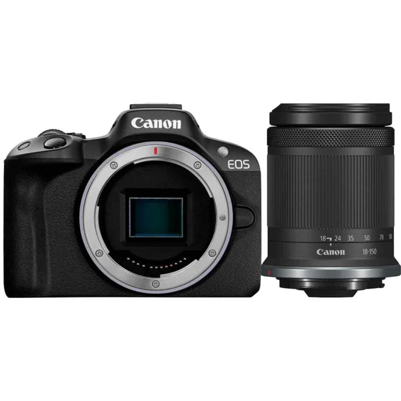 Canon EOS R50 + RF-S 18-150mm f/3.5-6.3 IS STM – Camera Kit Marque