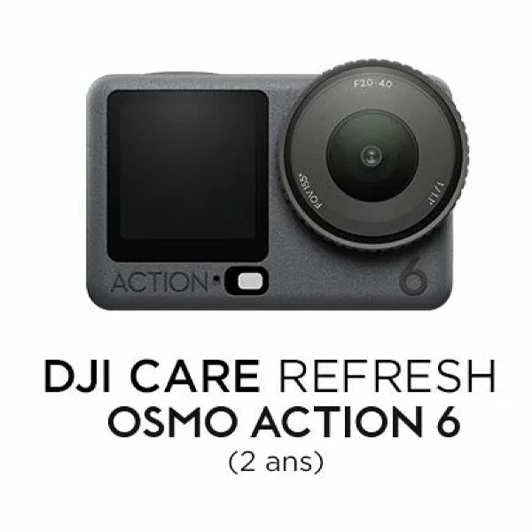 DJI Osmo Action 6 Care Refresh (2 years) – Insurance Nouveauté