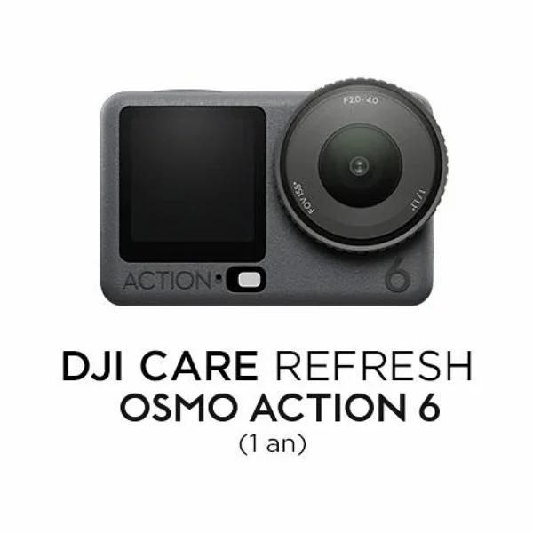 Usine Directe DJI Osmo Action 6 Care Refresh (1 year) – Insurance