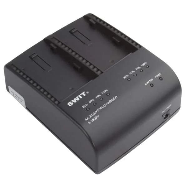 SWIT S-3602U – 2-way charger for Sony BP-U batteries Expédition Rapide