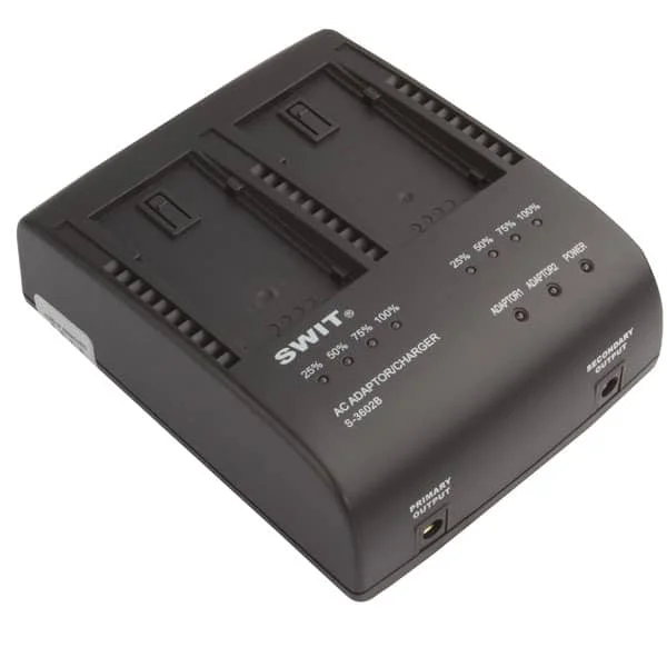 Vente Directe SWIT S-3602B – 2-way charger for Panasonic VW-VBG6 batteries