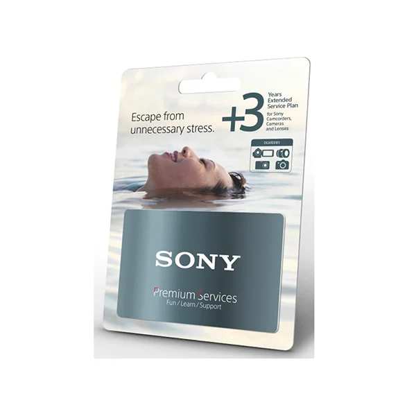 Prix Cassé Sony Extended Warranty + 3 years