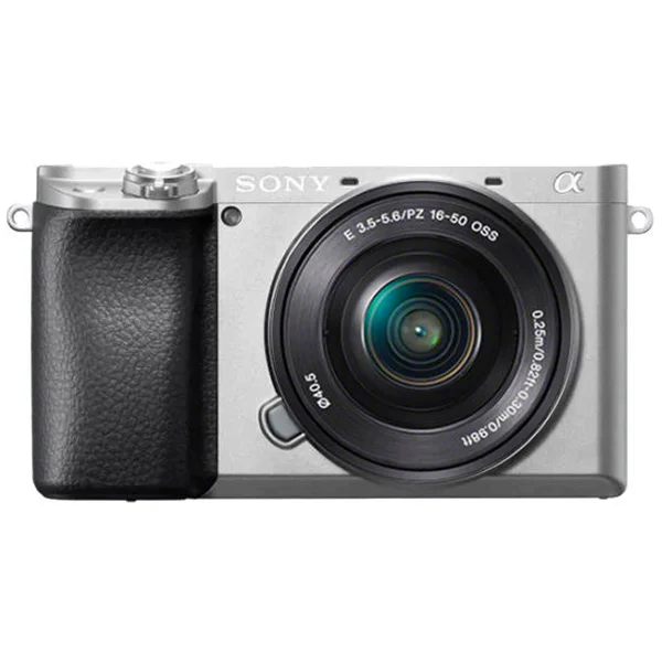 Sony Alpha 6100 Silver with 16-50mm lens – Camera with lens Expédition Rapide