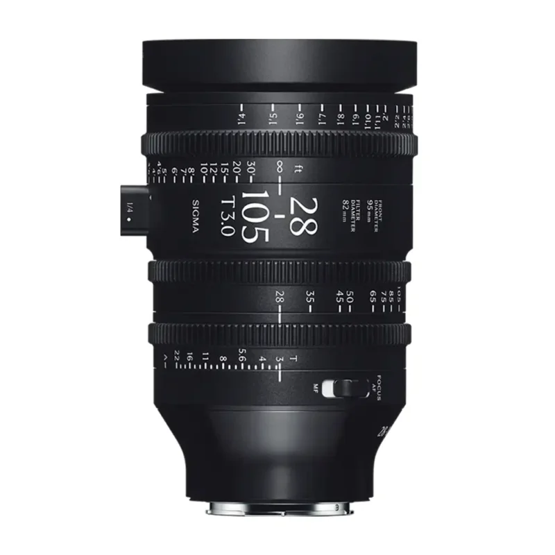 Vente Flash Sigma 28-105mm T3 AF Cine (E-Mount, Imperial) – Cinema Lens