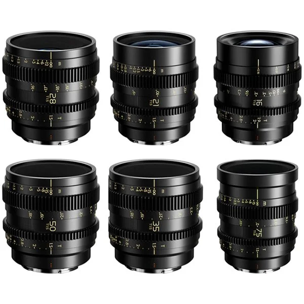 Thypoch Simera-C 16/21/28/35/50/75mm T1.5 (M Mount) – Lens Kit Usine Directe
