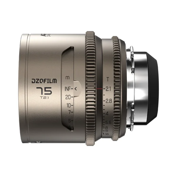 Achetez Aujourd'hui DZOFILM Arcana Prime 75mm T2.1 1.5X PL (Metric) – Cinema Lens