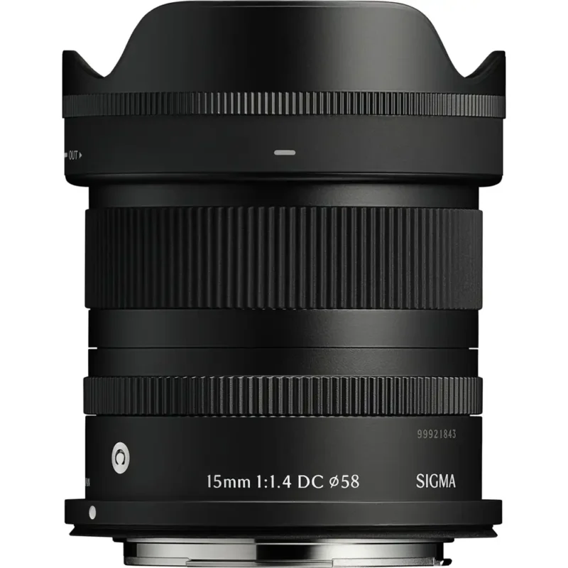 Offre Du Jour Sigma 15mm f/1.4 DC Contemporary (Canon RF) – Lens