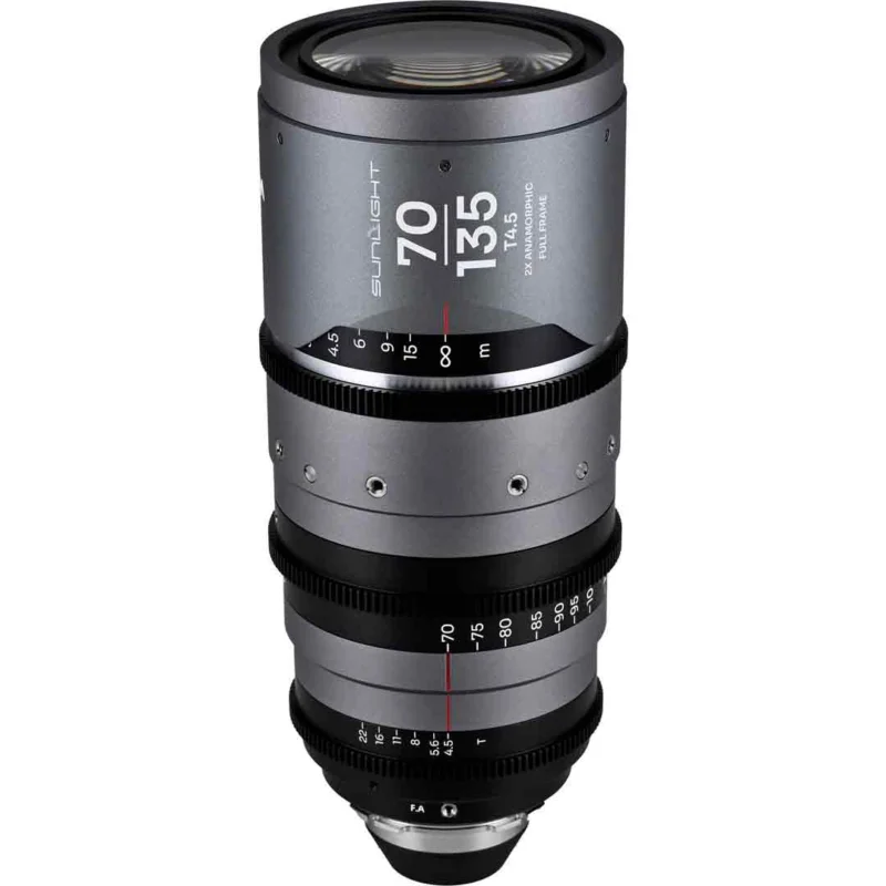Livraison Express Laowa Sunlight Zoom 2x Anamorphic 70-135mm T4.5 (Silver, PL) – Cinema Lens