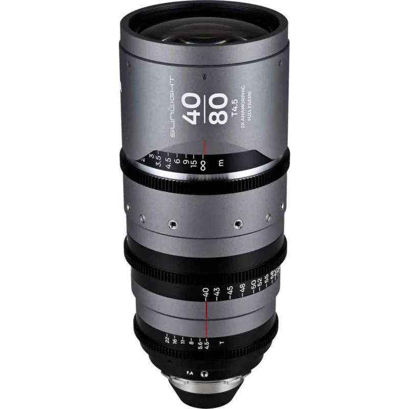 Laowa Sunlight Zoom 2x Anamorphic 40-80mm T4.5 (Silver, PL) – Cinema Lens Bon Marché
