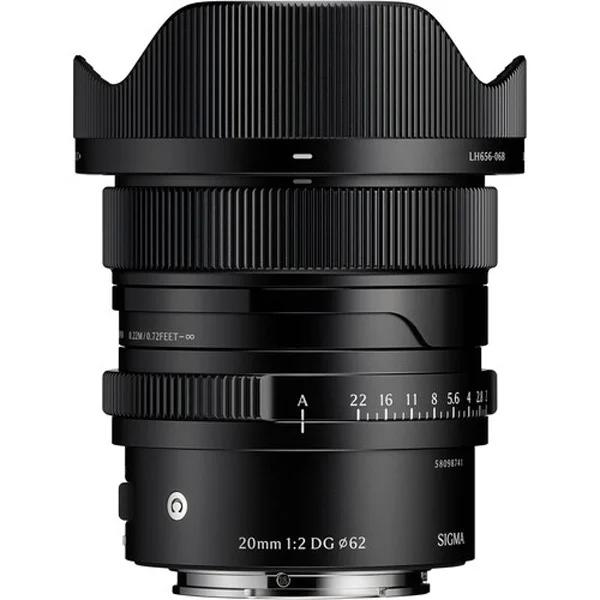 Nouvel Arrivage Sigma 20mm f/2 DG Contemporary (Sony E, Black) – Lens