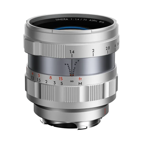 Thypoch Simera 75mm f/1.4 (M Mount, Silver) – Objectif Produit De Marque