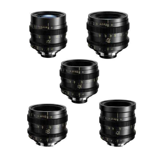 Remise Thypoch Simera-C 21/28/35/50/75mm T1.5 (M Mount) – Kit Objectifs