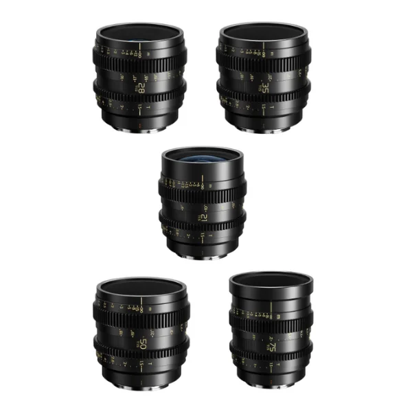 Quantité Limitée Thypoch Simera-C 21/28/35/50/75mm T1.5 (Sony E) – Kit Objectifs