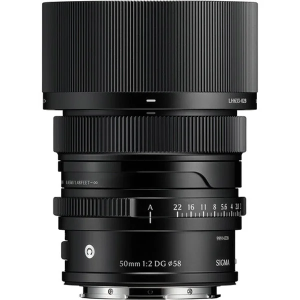 Sigma 50mm f/2 DG Contemporary (L Mount, Black) – Lens Achetez Aujourd'hui