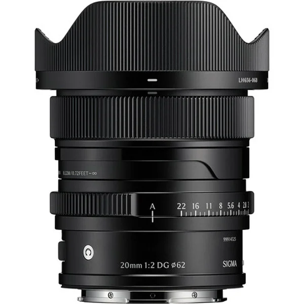 Nouveauté Sigma 20mm f/2 DG Contemporary (L Mount, Black) – Lens