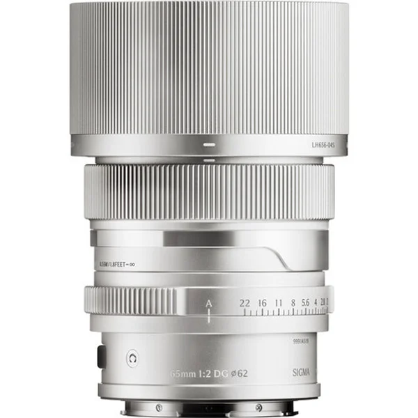 Expédition Rapide Sigma 65mm f/2 DG Contemporary (L Mount, Silver) – Lens
