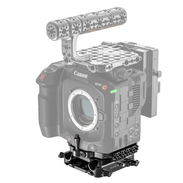 Wooden Camera Base Plate System Canon EOS C80 (K10033) – Support Kit Produit De Marque