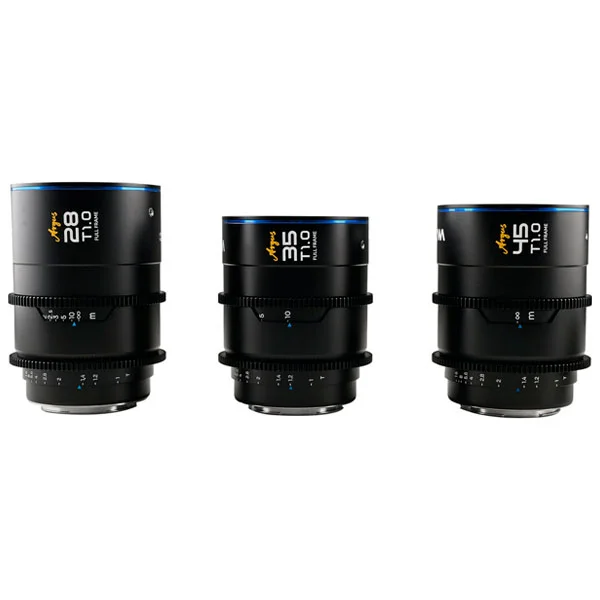 Dernier Modèle Laowa Argus Cine FF 28/35/45mm T1 (Sony E) – Lens Kit