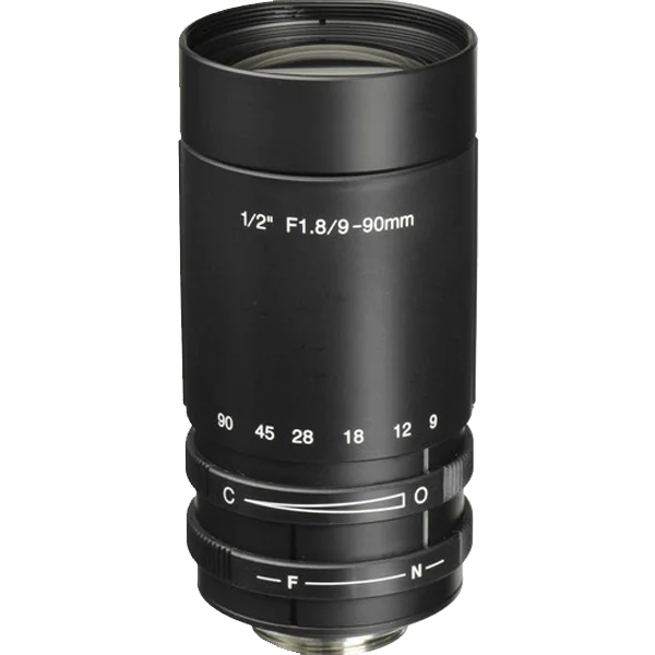 Kowa 9-90mm Varifocal 1/2 C-mount – Lens Dernière Chance