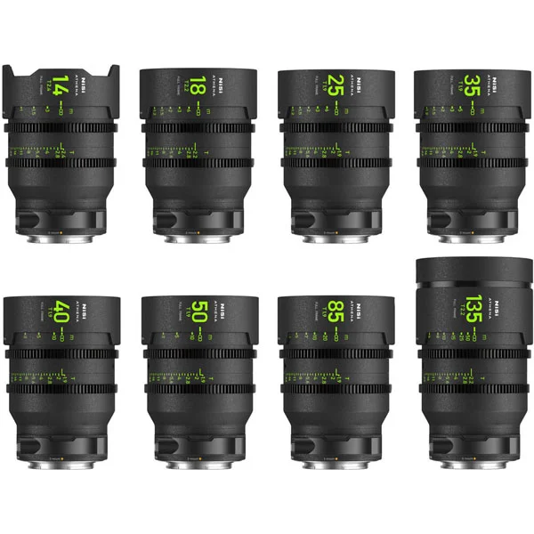 Jusqu'à Épuisement Des Stocks Nisi ATHENA Master Kit 8 Lenses (Sony E)