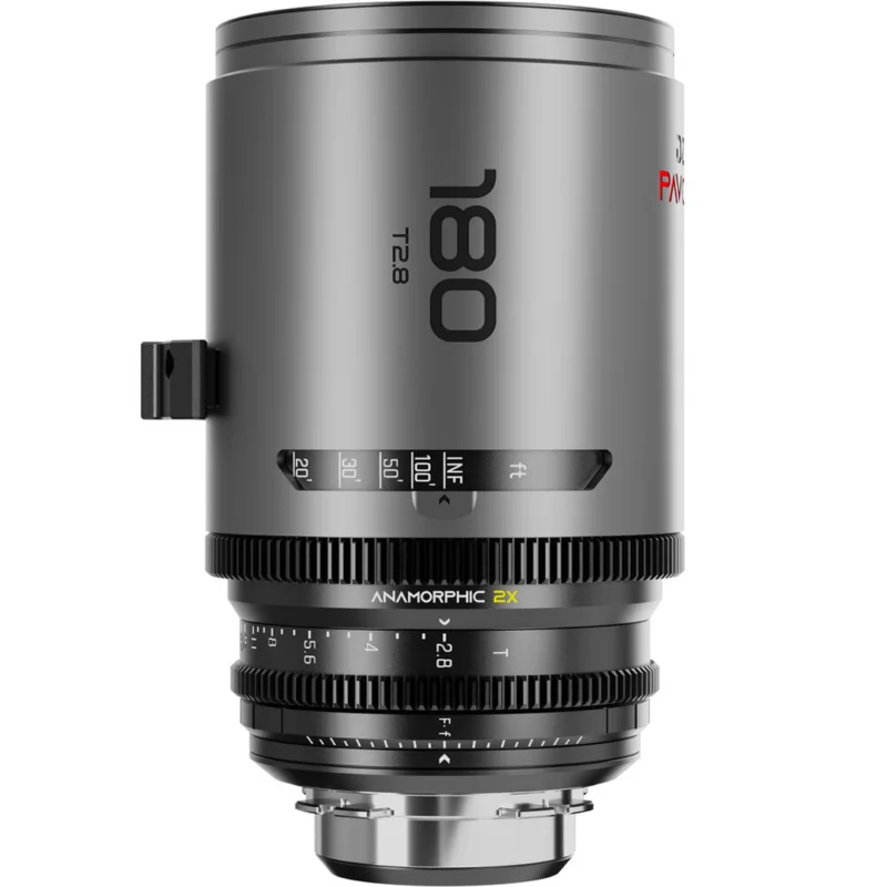 DZOfilm Pavo 2x Anamorphic Prime 180mm T2.8 (Neutral, Metric, PL/EF) – Lens Commander Maintenant