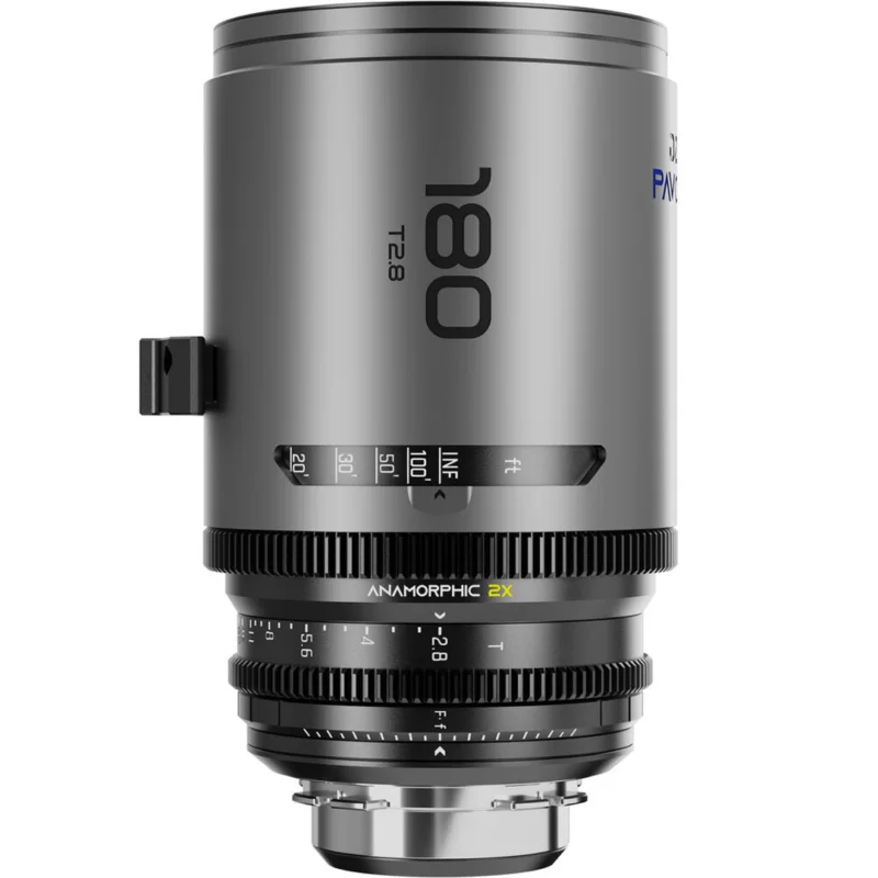 Authentique DZOfilm Pavo 2x Anamorphic Prime 180mm T2.8 (Blue, Metric, PL/EF) – Lens