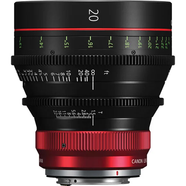 Populaire Canon CN-R 20mm T1.5 LF (Canon RF, Imperial) – Cinema Lens