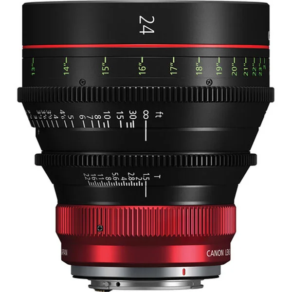 Canon CN-R 24mm T1.5 LF (Canon RF, Imperial) – Cinema Lens Produit De Marque