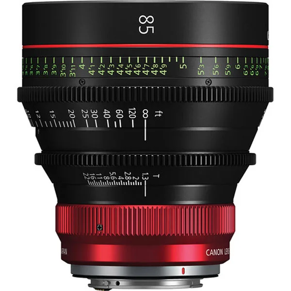 Canon CN-R 85mm T1.3 LF (Canon RF, Imperial) – Cinema Lens Petit Prix