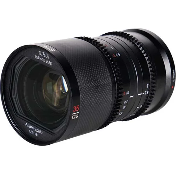 Sirui Saturn 35mm T2.9 1.6x (Canon RF, Neutral Flare) – Anamorphic lens Promotion