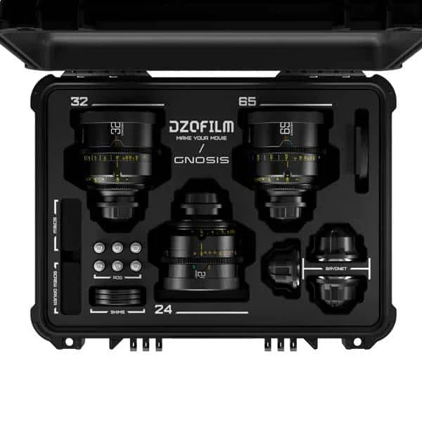 Dernier Modèle DZOFilm Gnosis 24/32/65mm Macro Prime Set (LPL, Metric) – Lens