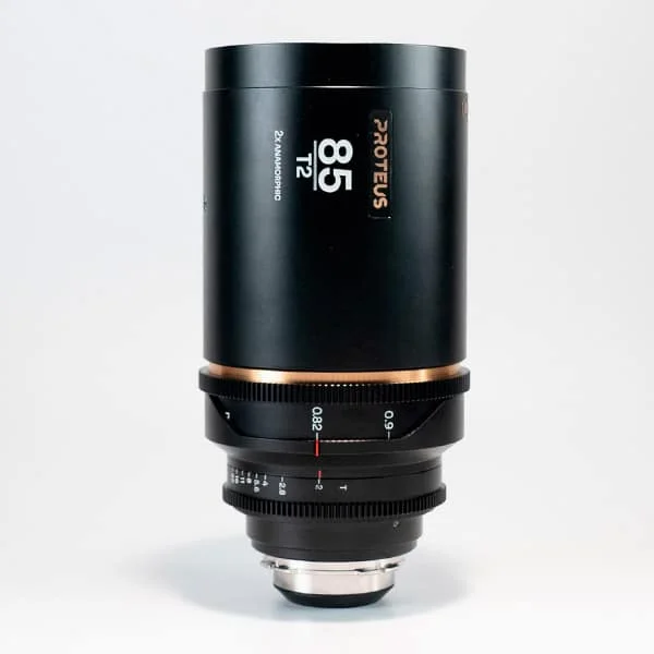 Solde Laowa Proteus 2X Anamorphic 85mm T2 PL/EF (Amber, Metric) – Lens