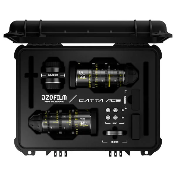 Commander Vite Dzofilm Catta Ace 18-35/35-80 T2.9 (PL/EF, Black) – Lenses