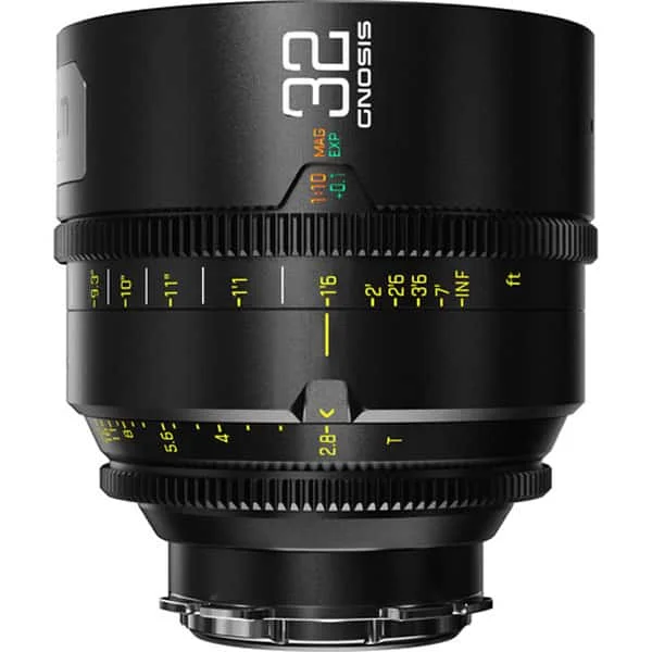 Commander Maintenant DZOFilm Gnosis 32mm T2.8 Macro Prime (LPL, Imperial) – Lens
