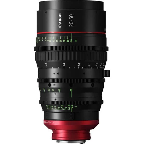 Dernière Chance Canon Flex Zoom CN-E 20-50mm T2.4 L (Canon EF, Imperial) – Cinema Lens