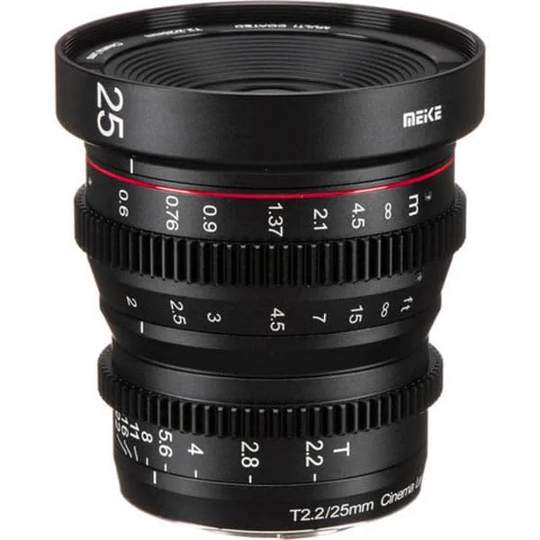 Retour Gratuit Meike 25mm T2.2 (Micro 4/3) – Lens