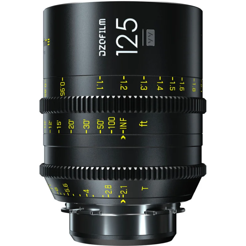 DZOfilm Vespid Prime 125mm T2.1 (PL) – Cinema Lens Certifié