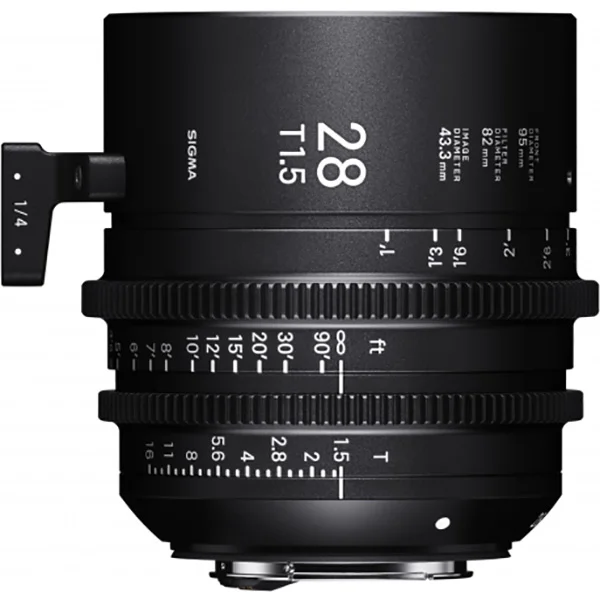 Acheter Direct Sigma 28mm T1.5 FF F/AP2 PL /i – Cinema Lens