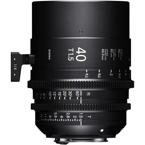 Commander Vite Sigma 40mm T1.5 FF (Canon EF) – Prime Cinema Lens
