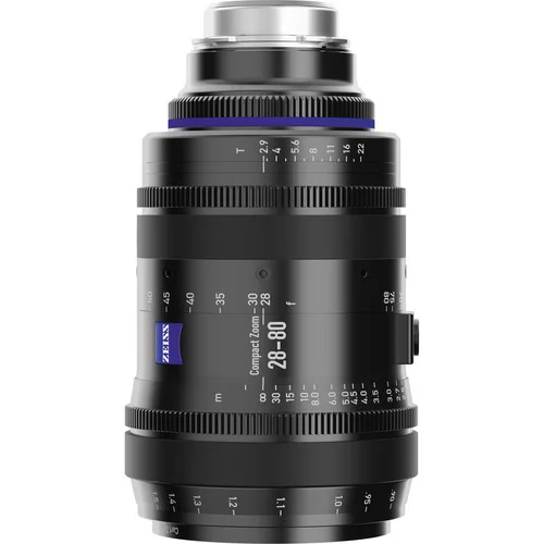 Zeiss CZ.2 28-80mm T2.9 (Canon EF, metric) – Cinema Zoom Lens Expédié Aujourd'hui