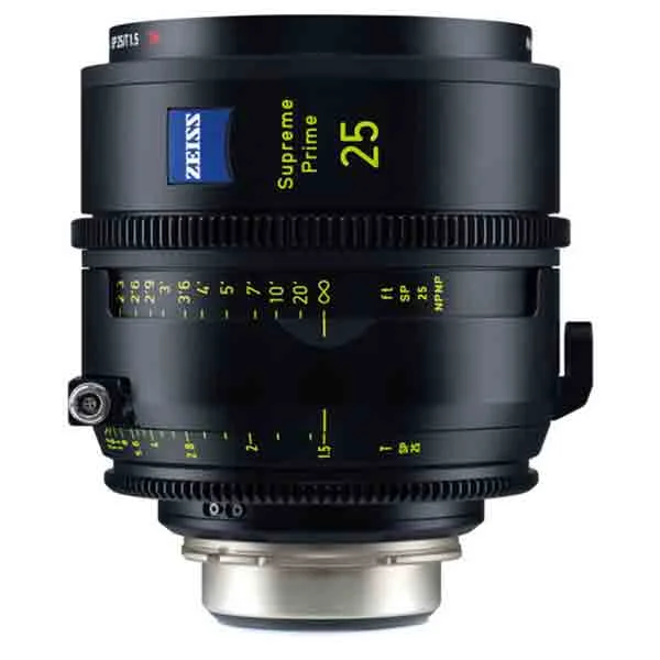 Zeiss Supreme Prime 25mm T1.5 (PL, imperial) – Prime Cinema Lens Bon Plan