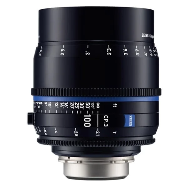 Petit Prix Zeiss CP.3 100mm T2.1 (Canon EF, Imperial) – Prime Cinema Lens