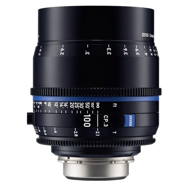 Usine Directe Zeiss CP.3 100mm T2.1 (Nikon F, imperial) – Prime Cinema Lens