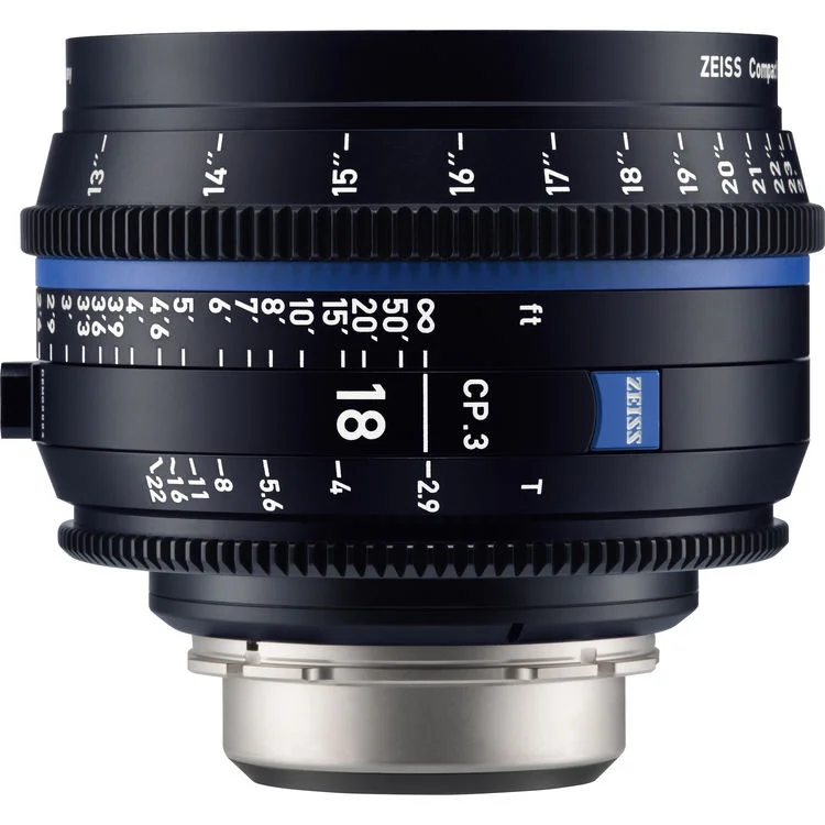 Zeiss CP.3 18mm T2.9 (Canon EF, metric) – Prime Cinema Lens Must-Have