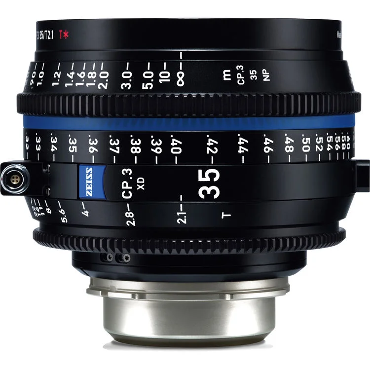 Nouveauté Zeiss CP.3 35mm T2.1 (PL, imperial) XD – Prime Cinema Lens