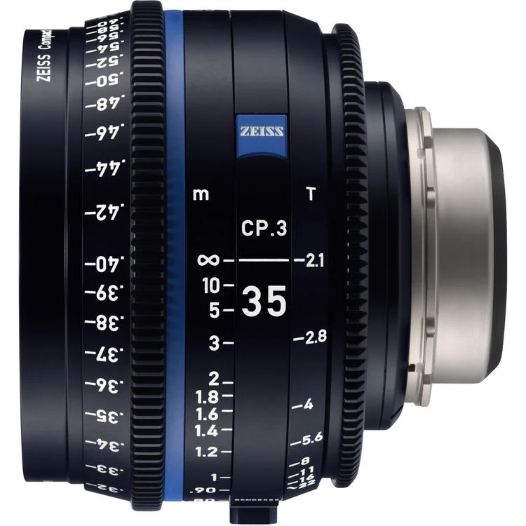 Commander Maintenant Zeiss CP.3 35mm T2.1 (Nikon F, metric) – Prime Cinema Lens